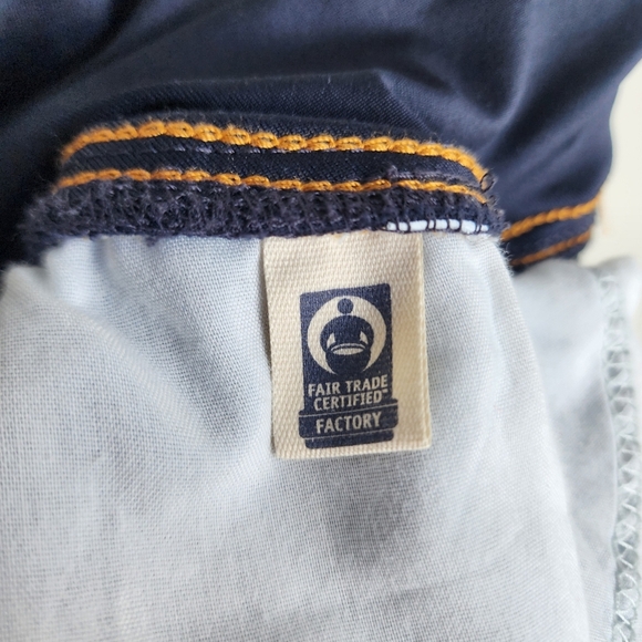 Isabel by Ingrid & Isabel Maternity Womens Midi Shorts Cuffed Hem Blue Size 16 - Picture 8 of 10